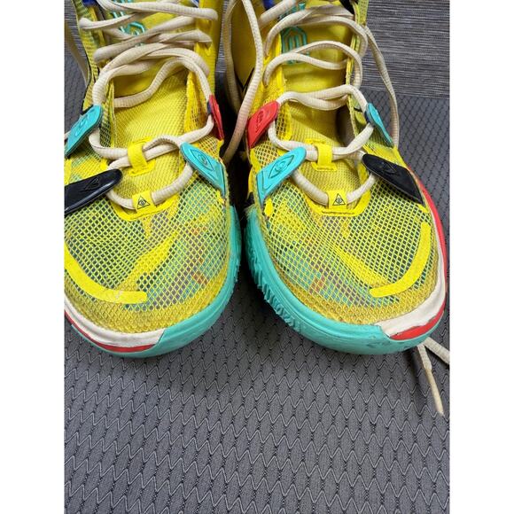 Nike Kyrie 7 1 World 1 People Yellow CQ9326-700 Men\'s Athletic Shoes Size 10 main image 3